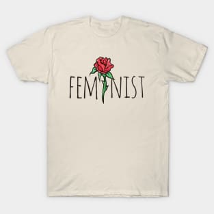 Feminist Rose T-Shirt